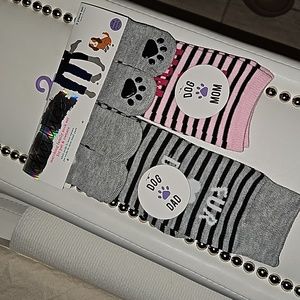 CUTEST CHATTIES FAMILY PET & OWNERS SOCK SET